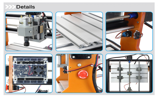 3018 Pro Router CNC Engraving Machine With Limit Switches & Emergency Stop 1