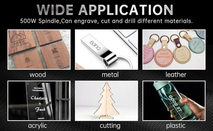 4030 Pro CNC Engraving Machine DIY 2 In 1 3 Axis GRBL Wood Metal Laser Milling 6