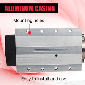 2.2kw ER20 CNC Spindle Motor Kit Air Cooled For CNC Machine 5