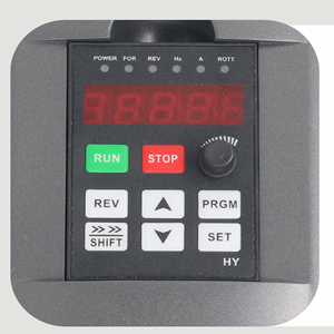 US Stock HY Series VFD Inverter CNC Spindle Motor Speed Control 220v 2.2kw 0-400Hz 1P Input 3P Output 3